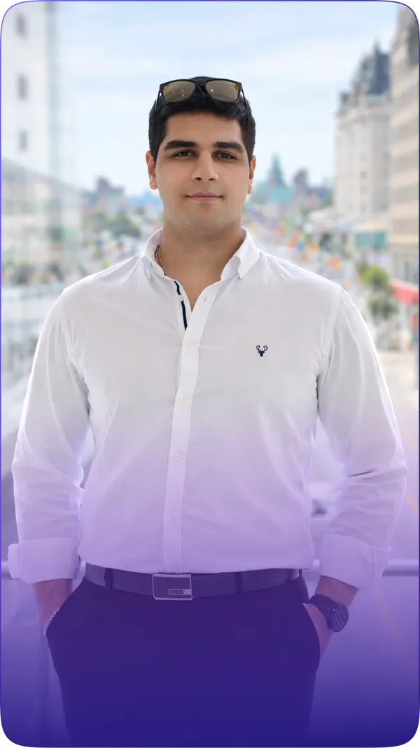 Amir Arshia client testimonial portrait